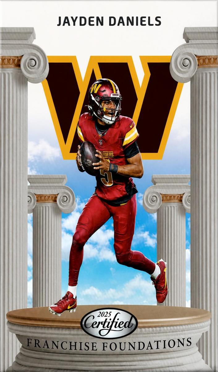 2025 Panini Certified Football Jayden Daniels #FFO-JDS