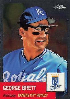 2022 Topps Chrome Platinum Anniversary Baseball George Brett #5