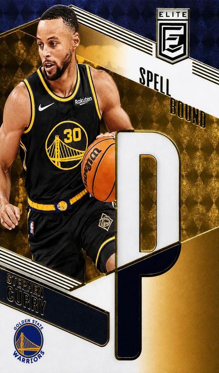 2022 Donruss Elite Basketball Orange Die Cut Stephen Curry #37 PSA 9
