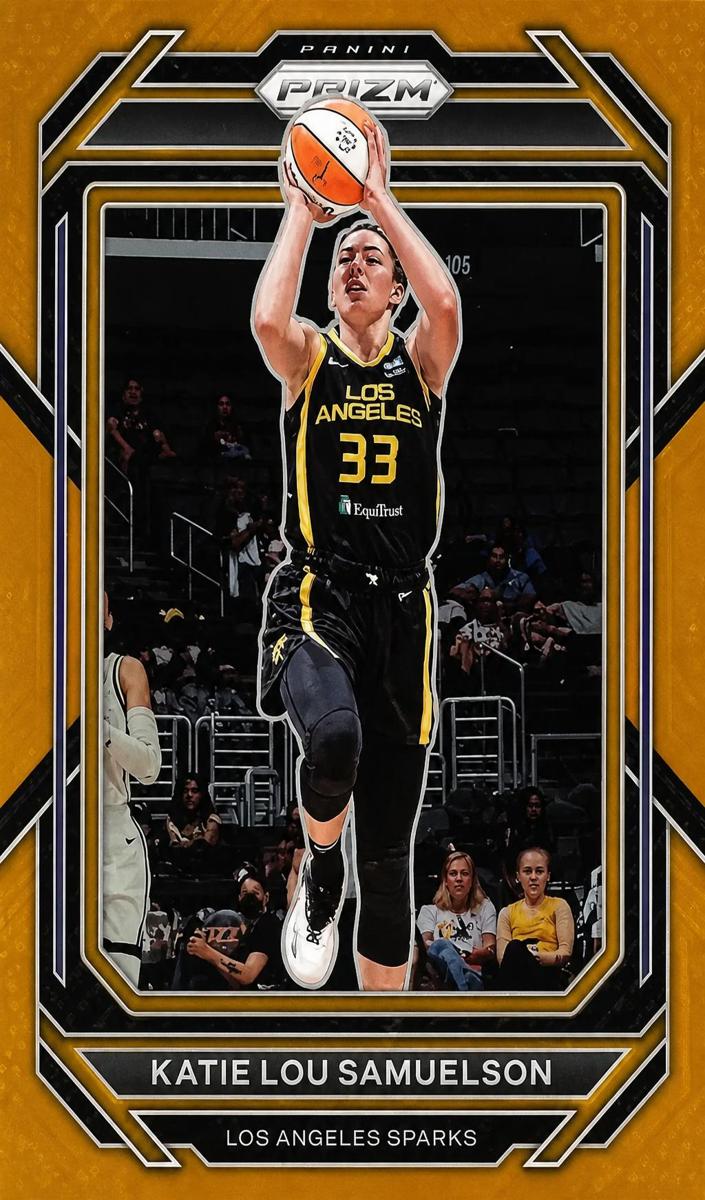 2023 Panini Prizm WNBA Basketball Orange Katie Lou Samuelson #93