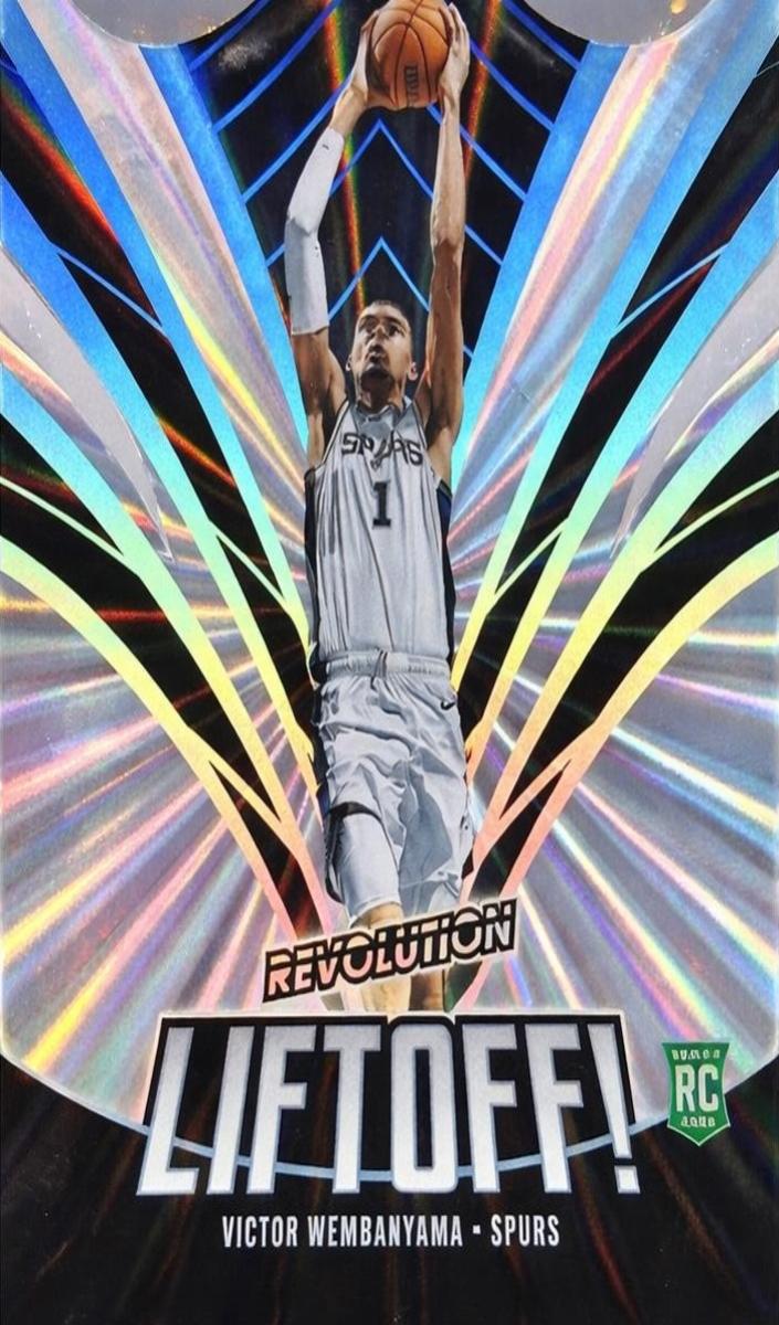 2023 Panini Revolution Basketball Sunburst Victor Wembanyama #6 PSA 9