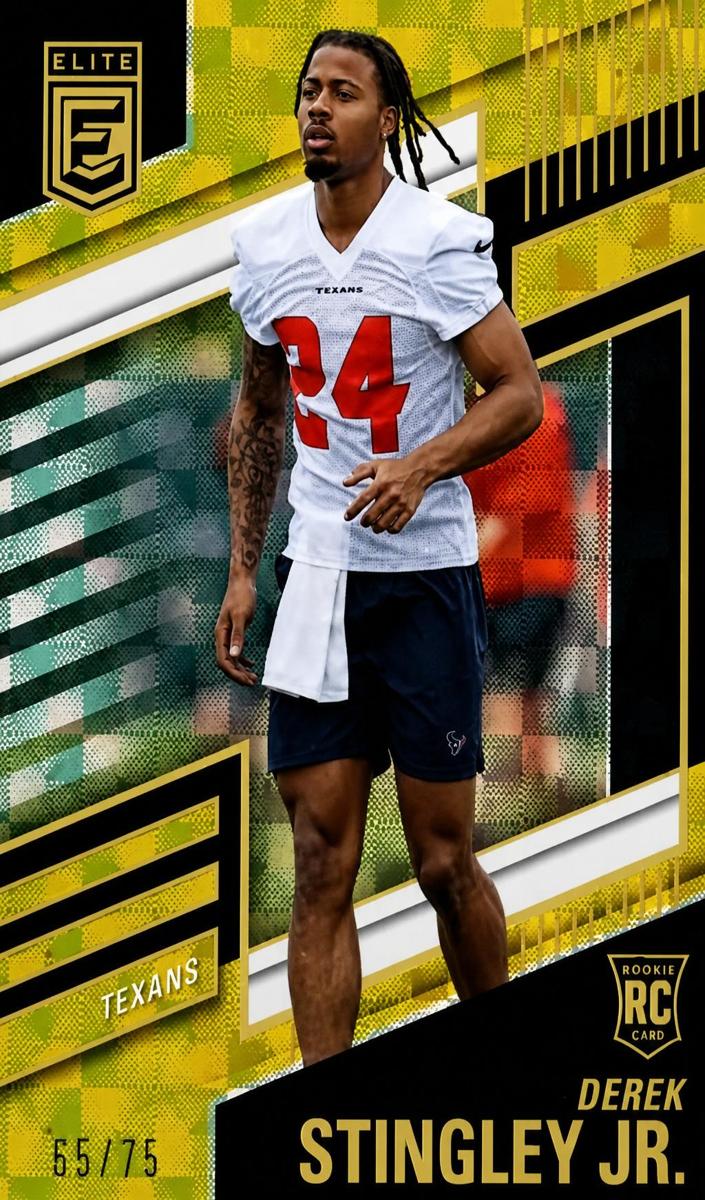 2022 Donruss Elite Football Yellow Derek Stingley Jr. #141