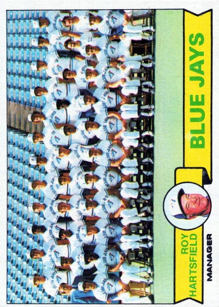 1979 Topps Baseball Blue Jays #282 PSA 9