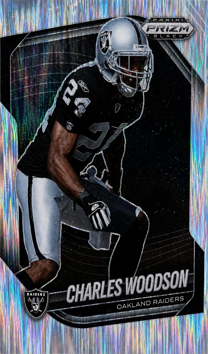 2025 Panini Prizm Black Football Skewed Charles Woodson #107