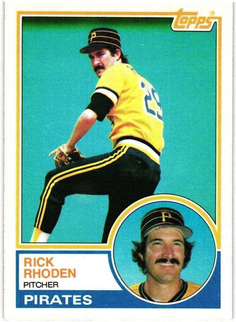 1983 Topps Baseball Rick Rhoden #781