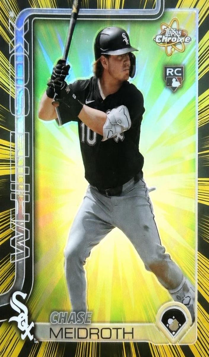 2025 Topps Chrome Update Baseball Chase Meidroth #RR-31 PSA 10