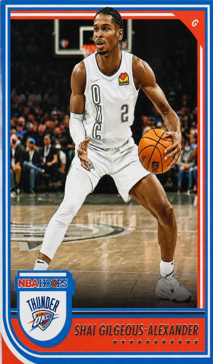 2022 Panini Hoops Basketball Winter Shai Gilgeous-Alexander #201