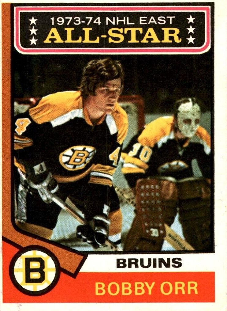 1974 O-Pee-Chee Hockey Bobby Orr #130 PSA 5