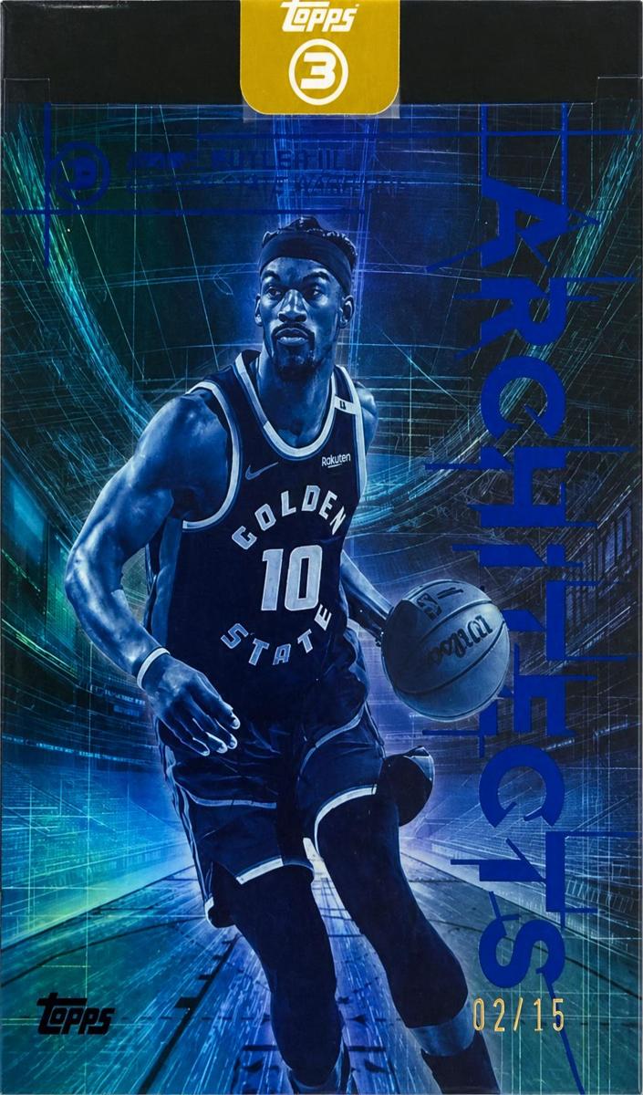 2025 Topps Three Basketball Blue Jimmy Butler III #AR-18