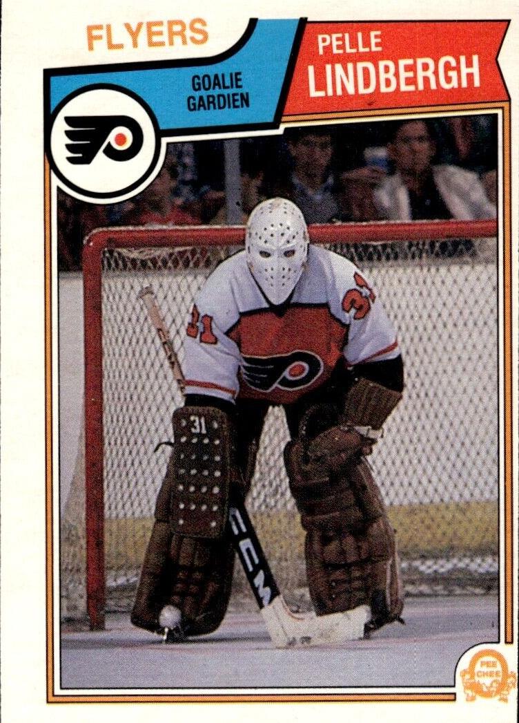 1983 O-Pee-Chee Hockey Pelle Lindbergh #268