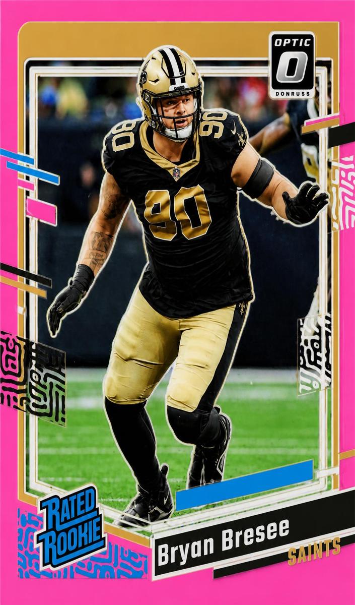 2023 Donruss Optic Football Pink Bryan Bresee #276