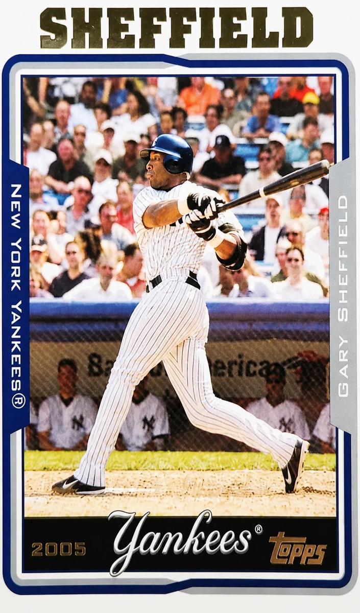 2005 Topps Baseball Gary Sheffield #40 PSA 10