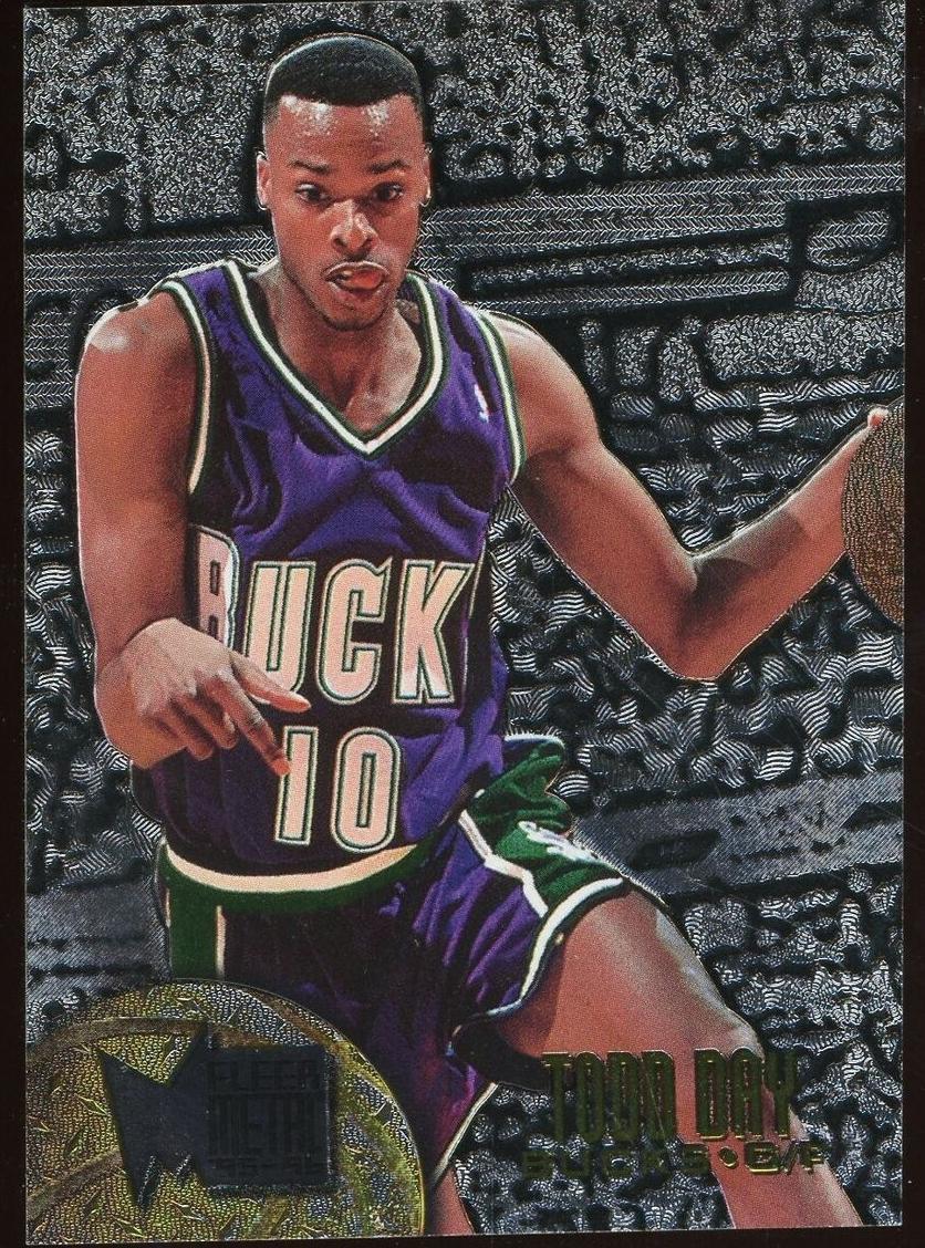 1995 Fleer Metal Basketball Todd Day #62 PSA 9