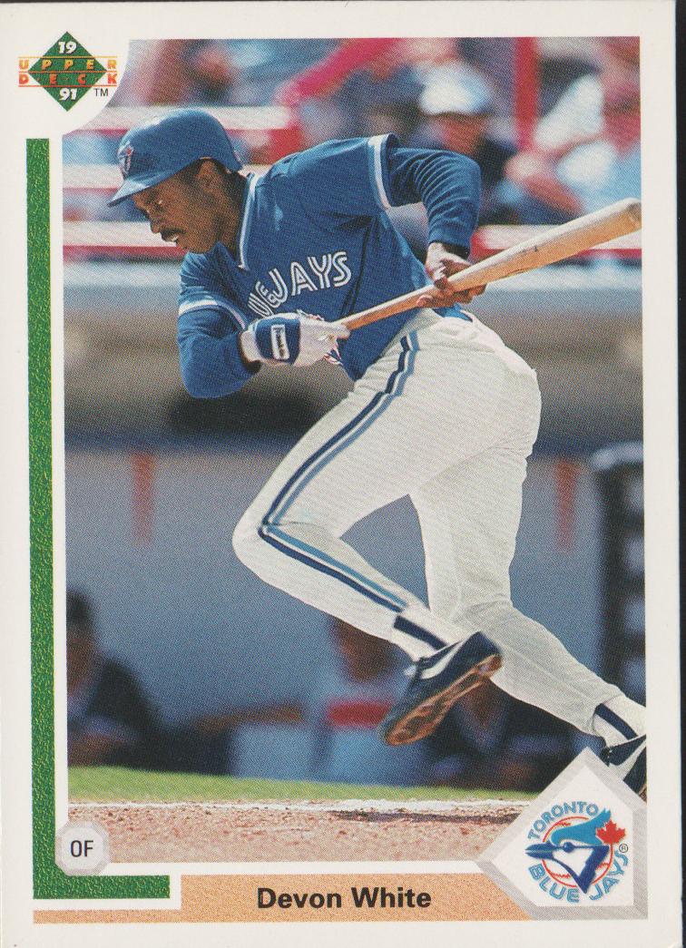 1991 Upper Deck Baseball Devon White #783