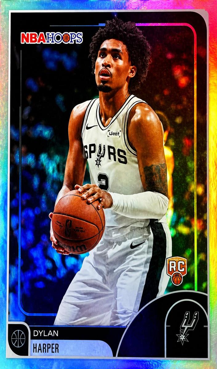 2025 Topps NBA Hoops Basketball Rainbow Dylan Harper #7