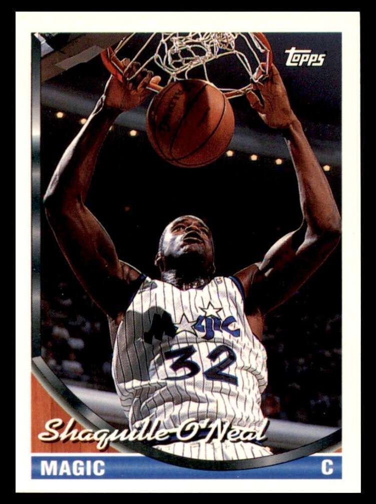 1993 Topps Basketball Shaquille O'Neal #181
