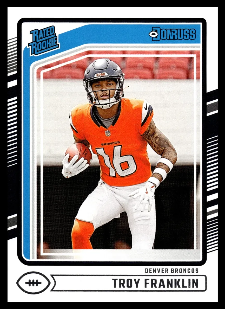 2024 Panini Donruss Football Troy Franklin #338 SGC 9.5