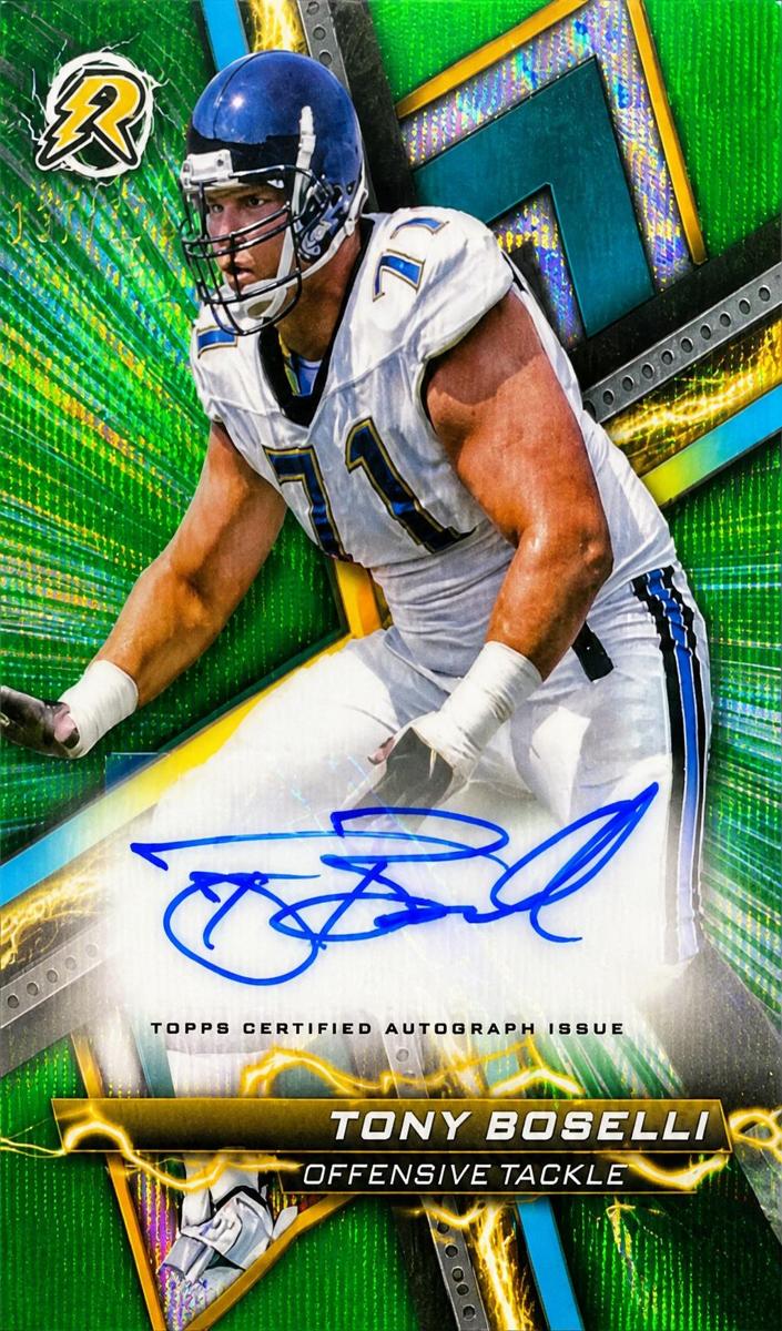2023 Topps Composite Football Green Surge Tony Boselli #RA-TBO