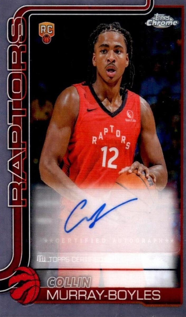2025 Topps Chrome Basketball Collin Murray-Boyles #TCAR-CMB
