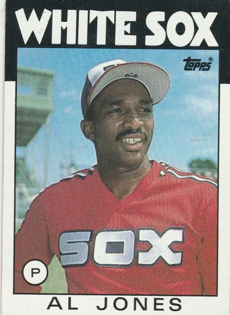 1986 Topps Baseball Al Jones #227 PSA 8.5