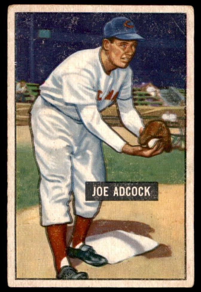 1951 Bowman Baseball Joe Adcock #323 PSA 6