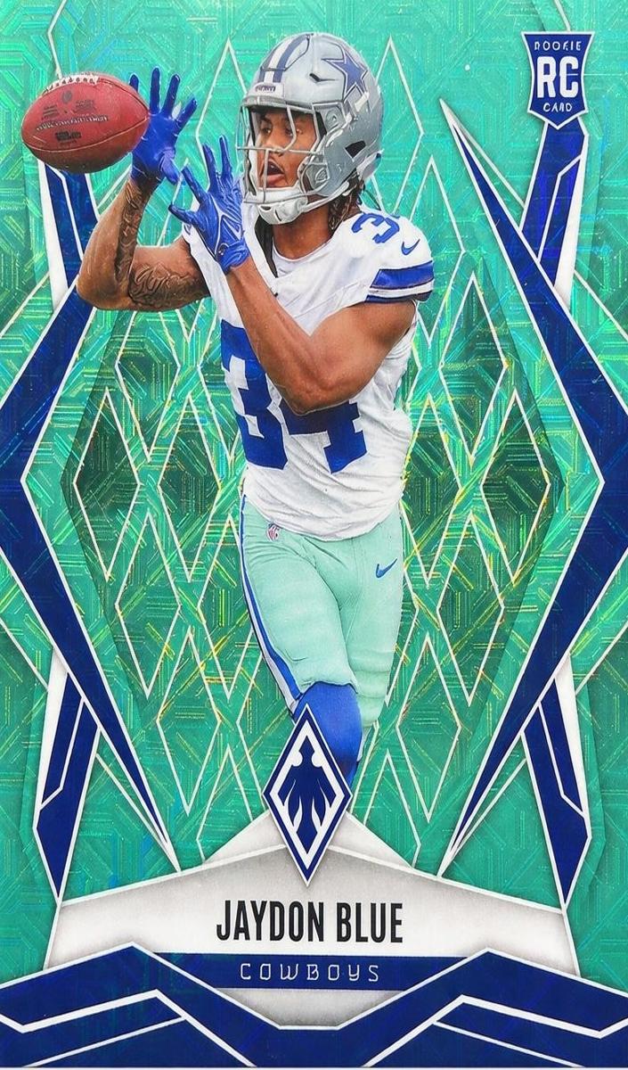 2025 Panini Phoenix Football Blue Jaydon Blue #190