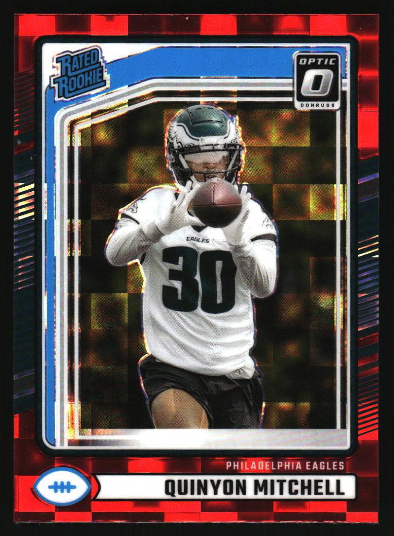 2024 Panini Donruss Football Red Pandora Quinyon Mitchell #361