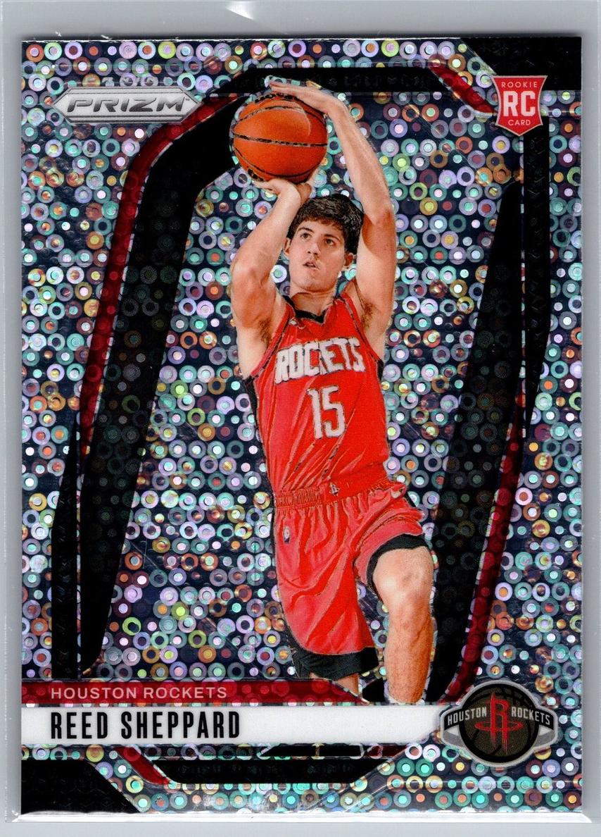 2024 Panini Prizm Basketball Fast Break Reed Sheppard #268
