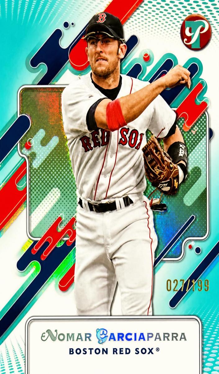 2025 Topps Pristine Baseball Aqua Refractor Nomar Garciaparra #28