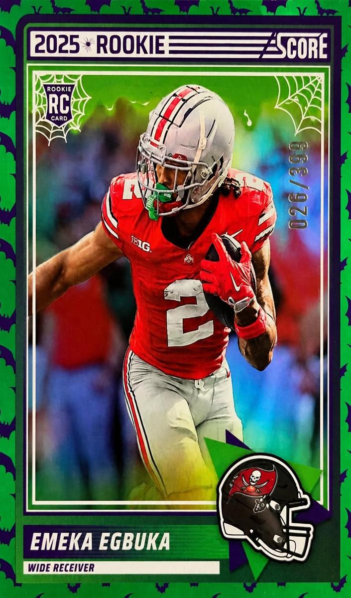 2025 Panini Score Football Bats Emeka Egbuka #2
