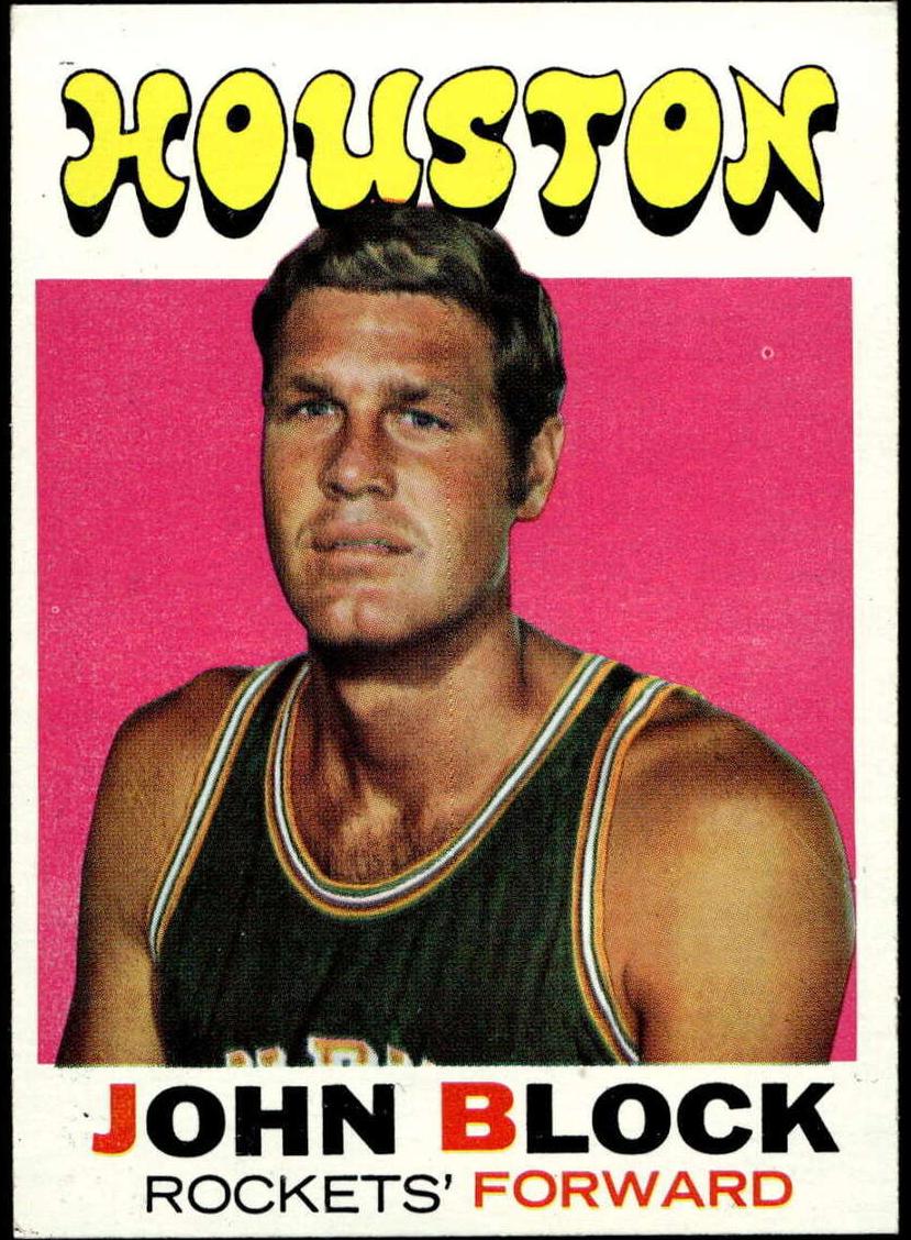 1971 Topps Basketball John Block #16