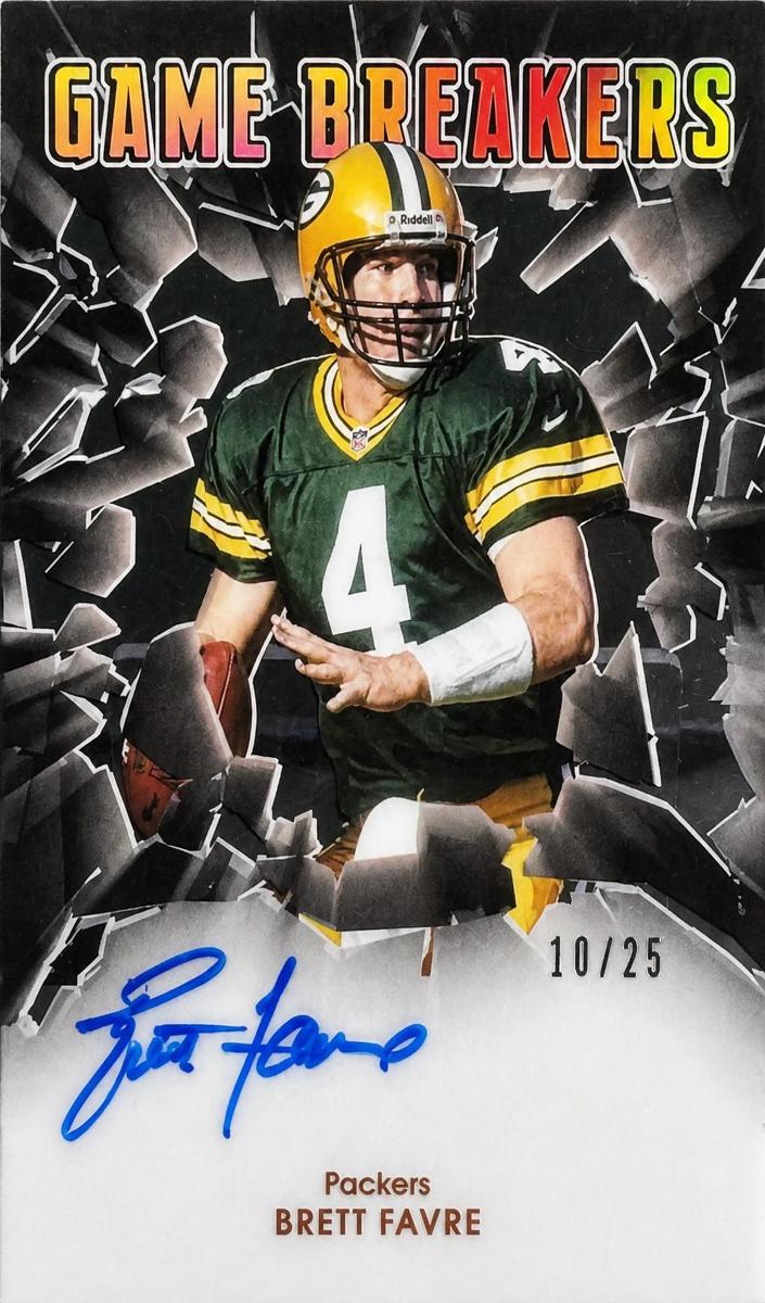 2021 Panini Game Breakers Football Brett Favre #GBR-BFA
