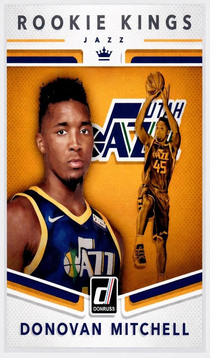 2017 Panini Donruss Basketball Donovan Mitchell #13