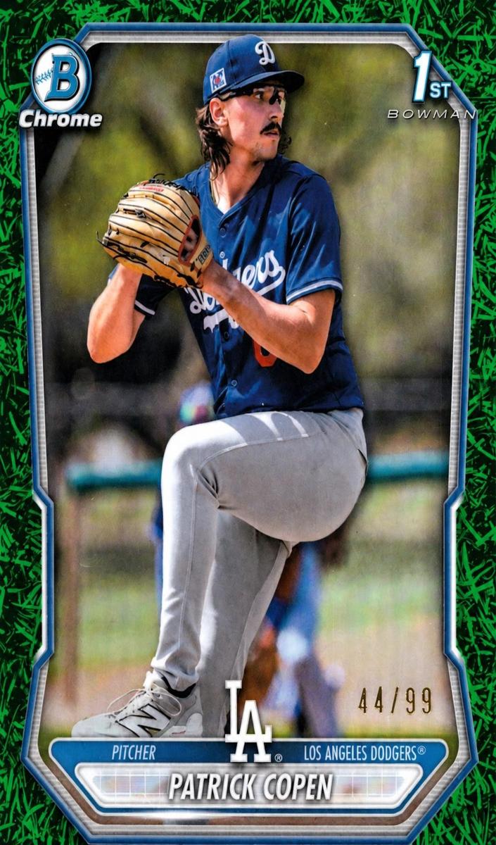 2026 Bowman Baseball Green Grass Refractor Patrick Copen #BCP-138