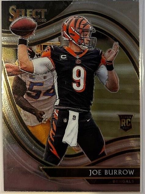 2020 Panini Select Football Joe Burrow #346 PSA 9