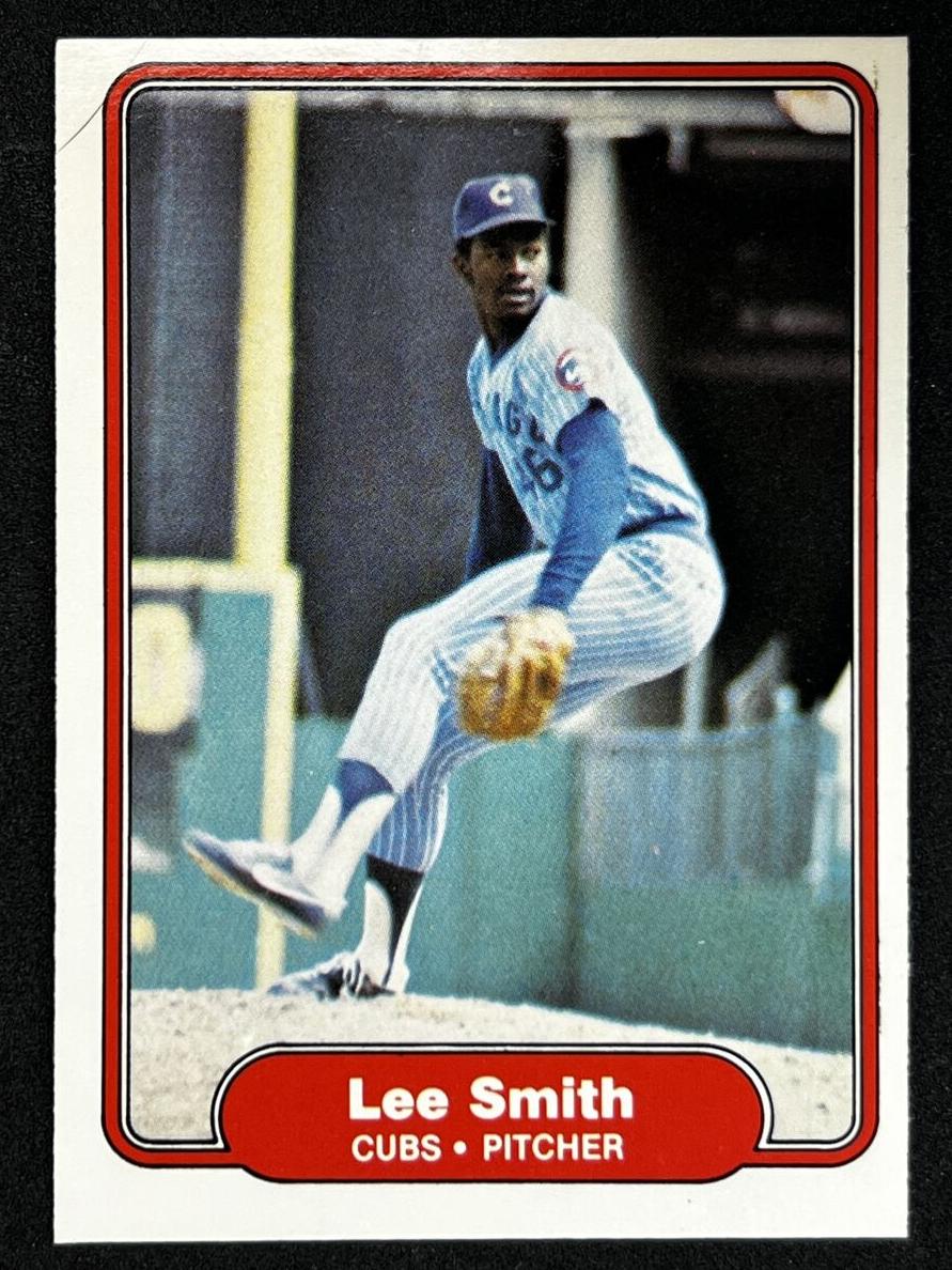 1982 Fleer Baseball Corrected Lee Smith #603 PSA 10