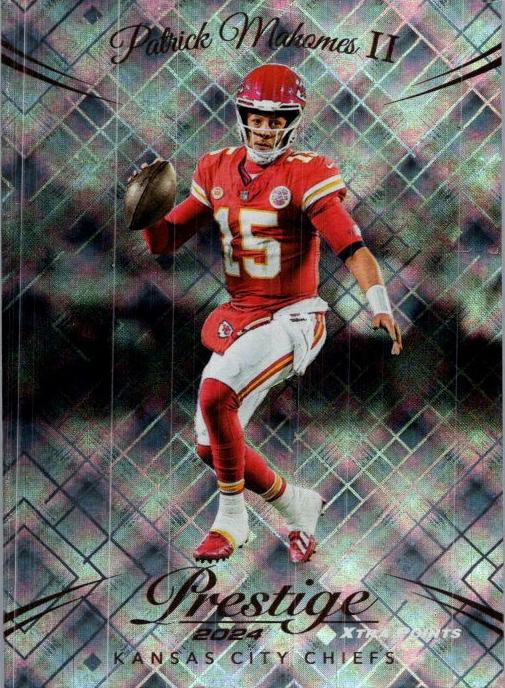 2024 Panini Prestige Football Diamond Xtra Points Patrick Mahomes II #143