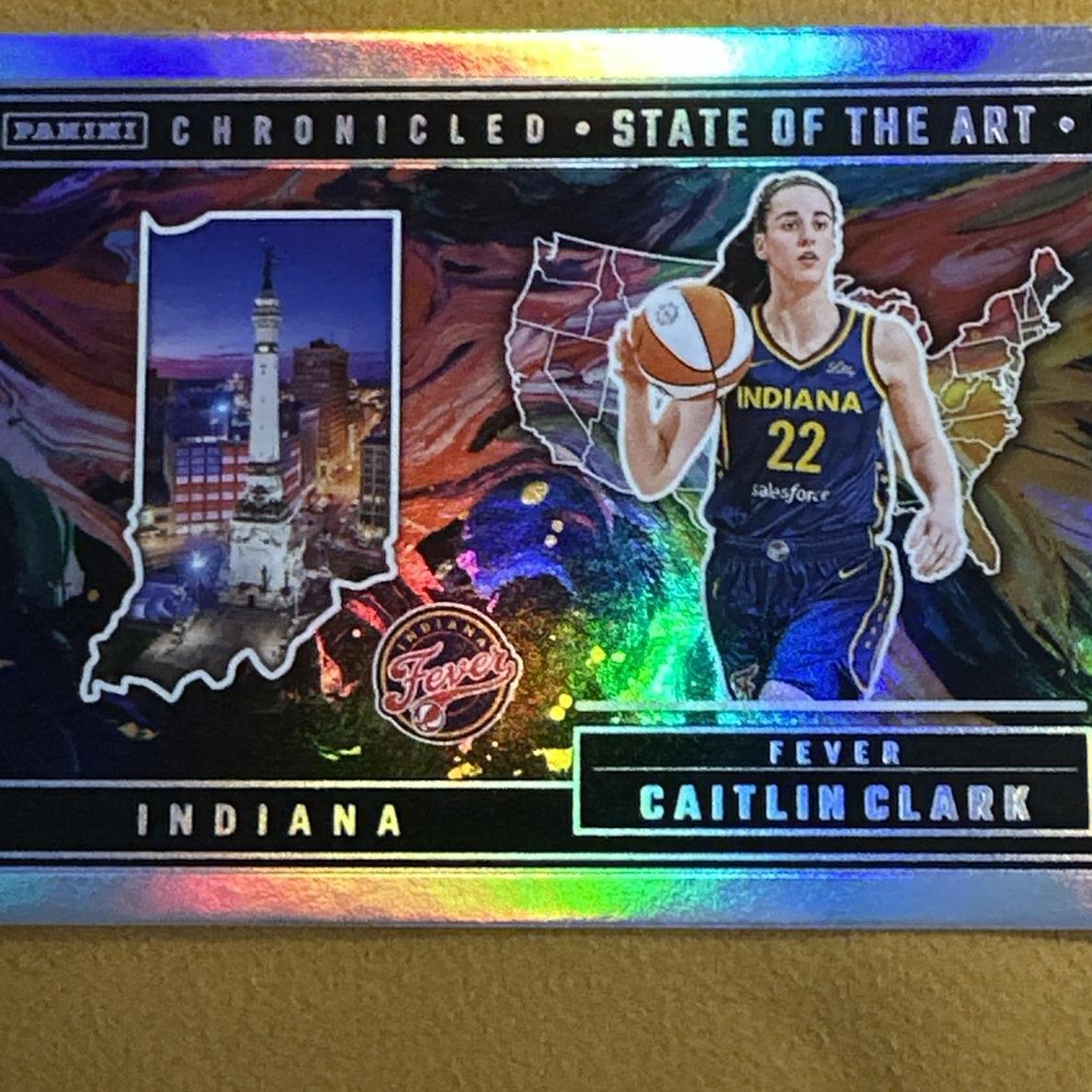 2025 Panini Caitlin Clark Chronicled Basketball Holo Caitlin Clark #86