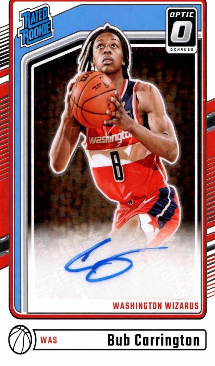2024 Donruss Optic Basketball Bub Carrington #311 PSA 10