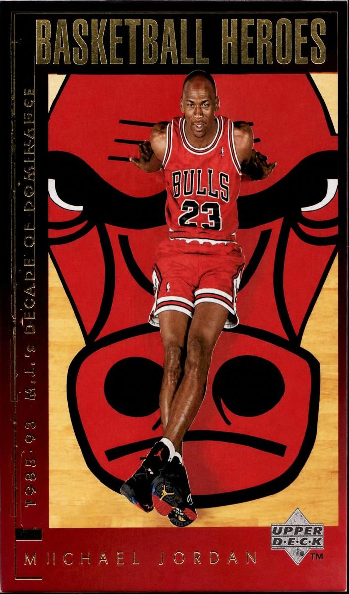 1994 Upper Deck Collector's Choice Basketball Spanish Michael Jordan #218 PSA 9
