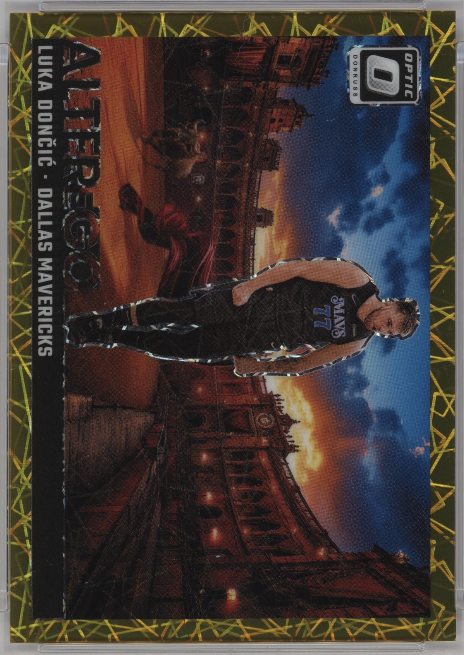 2024 Donruss Optic Basketball Gold Luka Doncic #1 PSA 9
