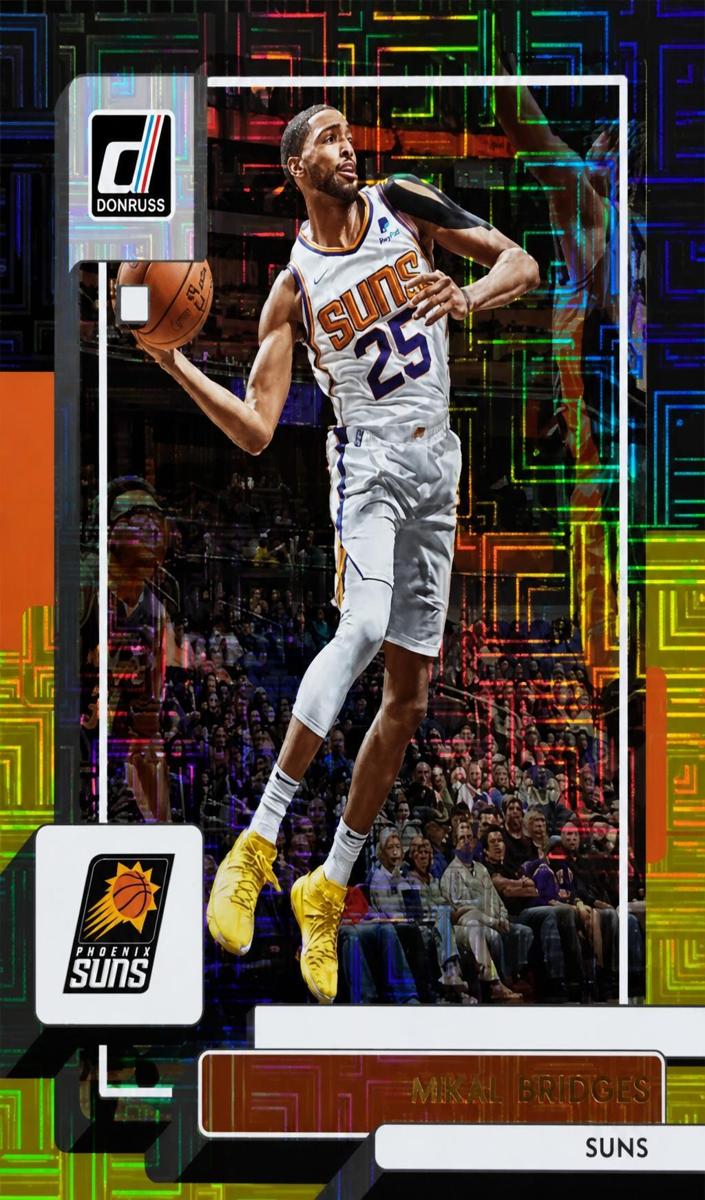 2022 Panini Donruss Basketball Choice Black Gold Mikal Bridges #135