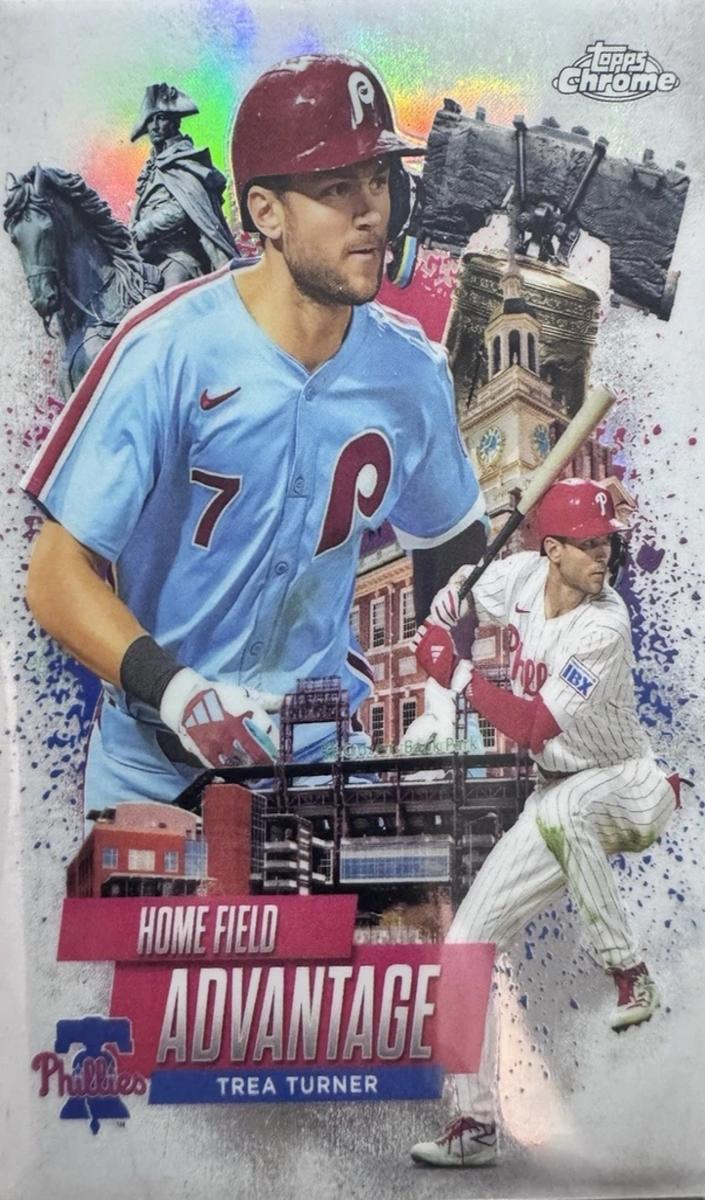 2025 Topps Chrome Baseball Trea Turner #HA-34