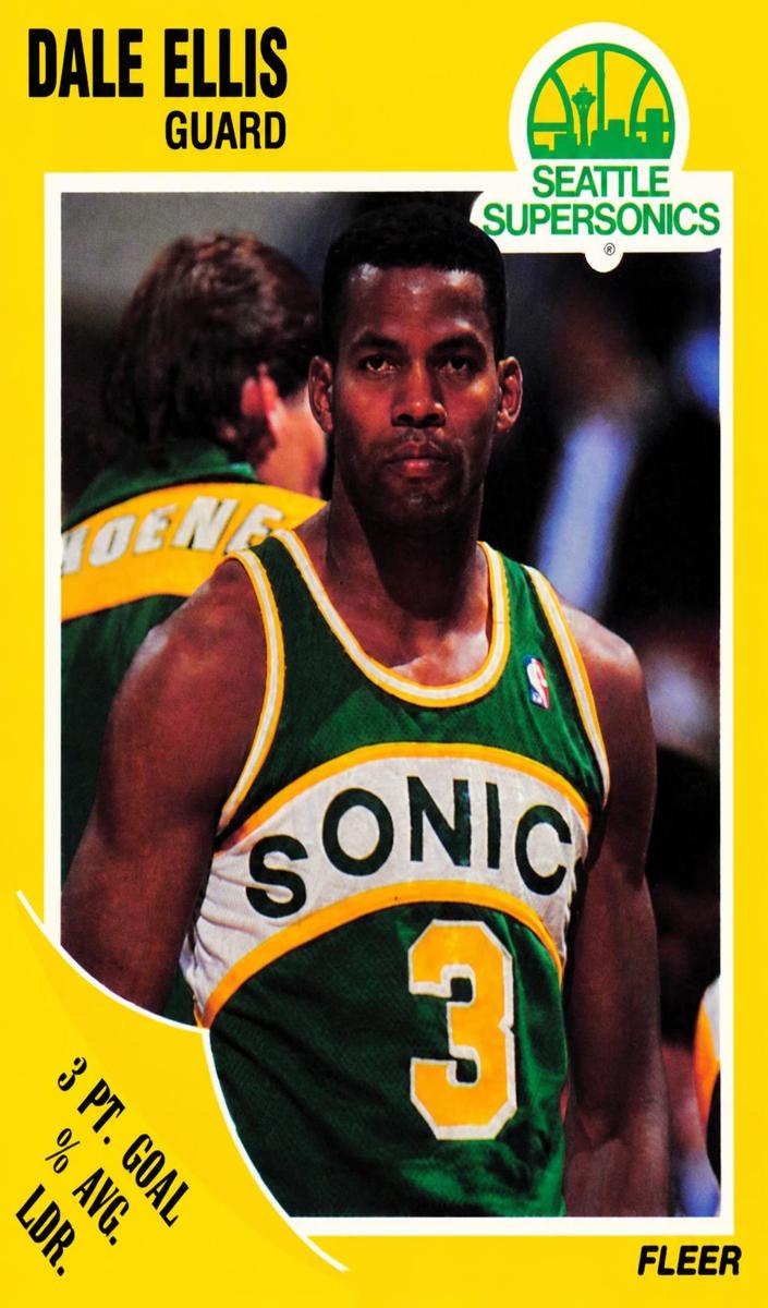 1989 Fleer Basketball Dale Ellis #146