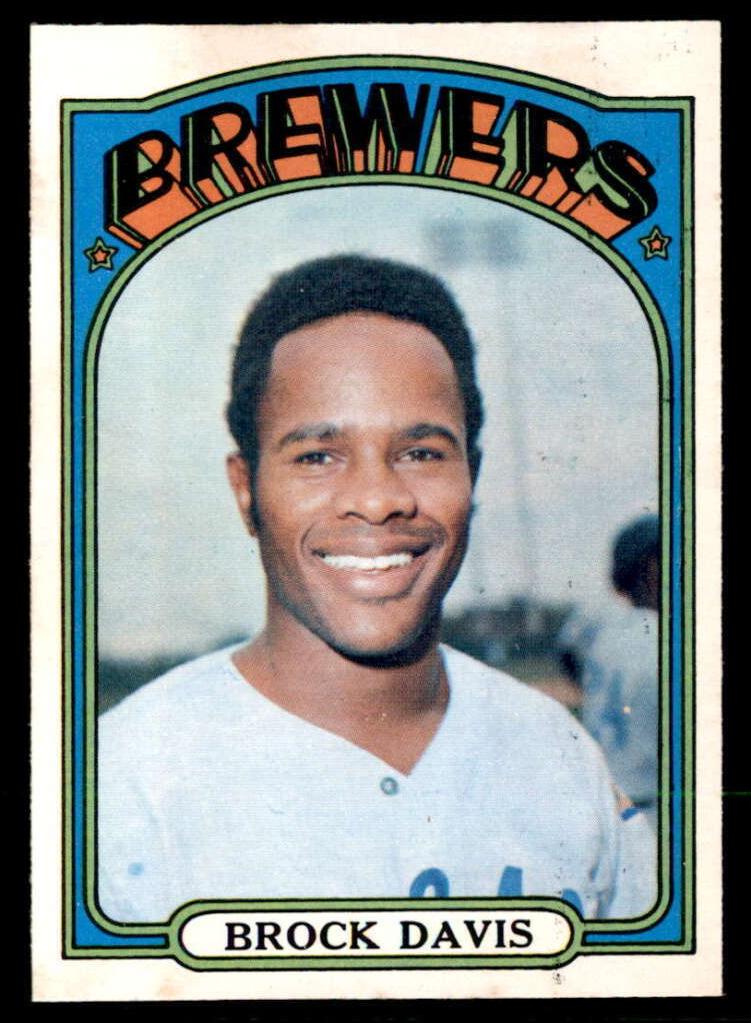 1972 O-Pee-Chee Baseball Brock Davis #161