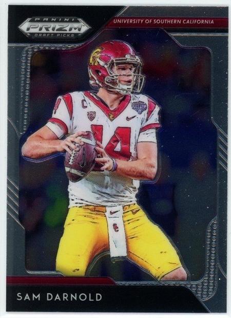 2019 Panini Prizm Draft Picks Football Sam Darnold #85