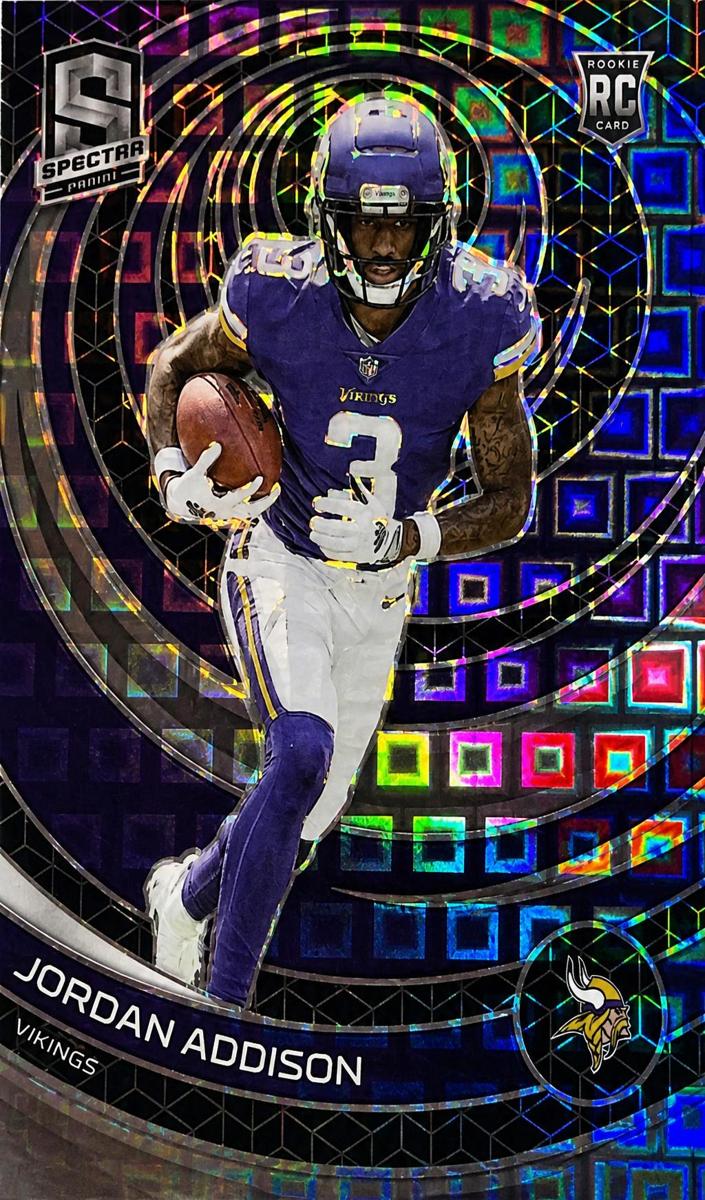 2023 Panini Spectra Football Spectris Jordan Addison #129