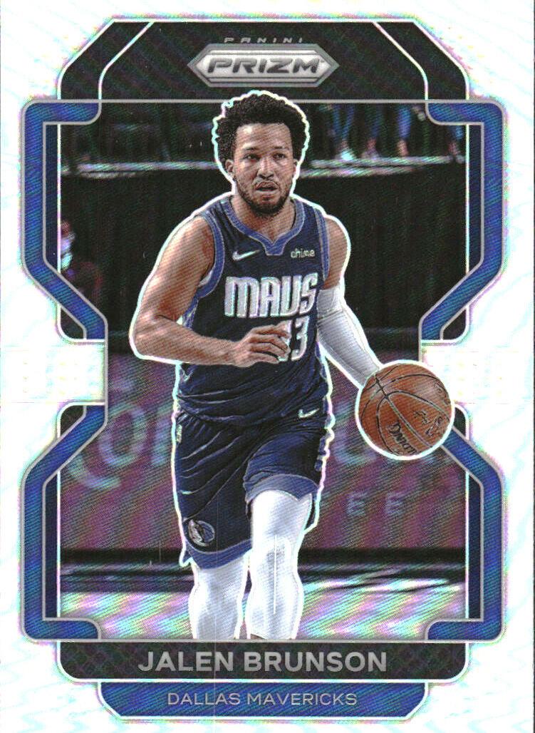 2021 Panini Prizm Basketball Prizms Silver Jalen Brunson #144 RAW Ungraded