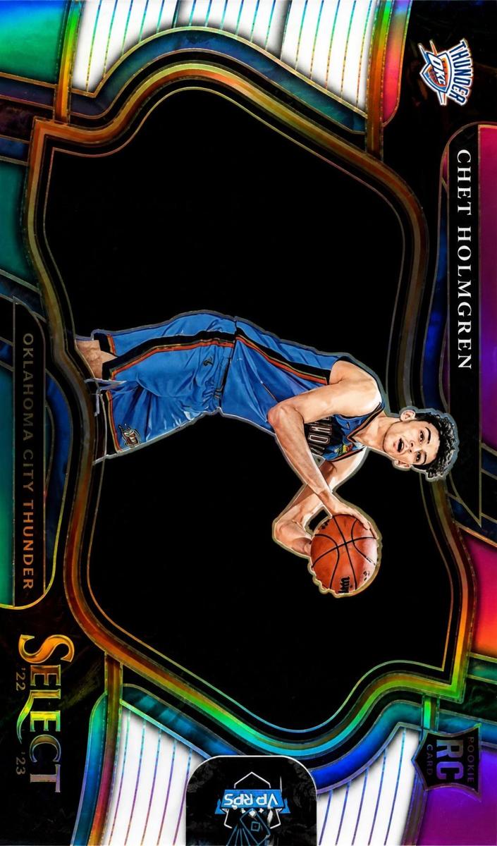 2022 Panini Select Basketball Teal White Pink Chet Holmgren #296