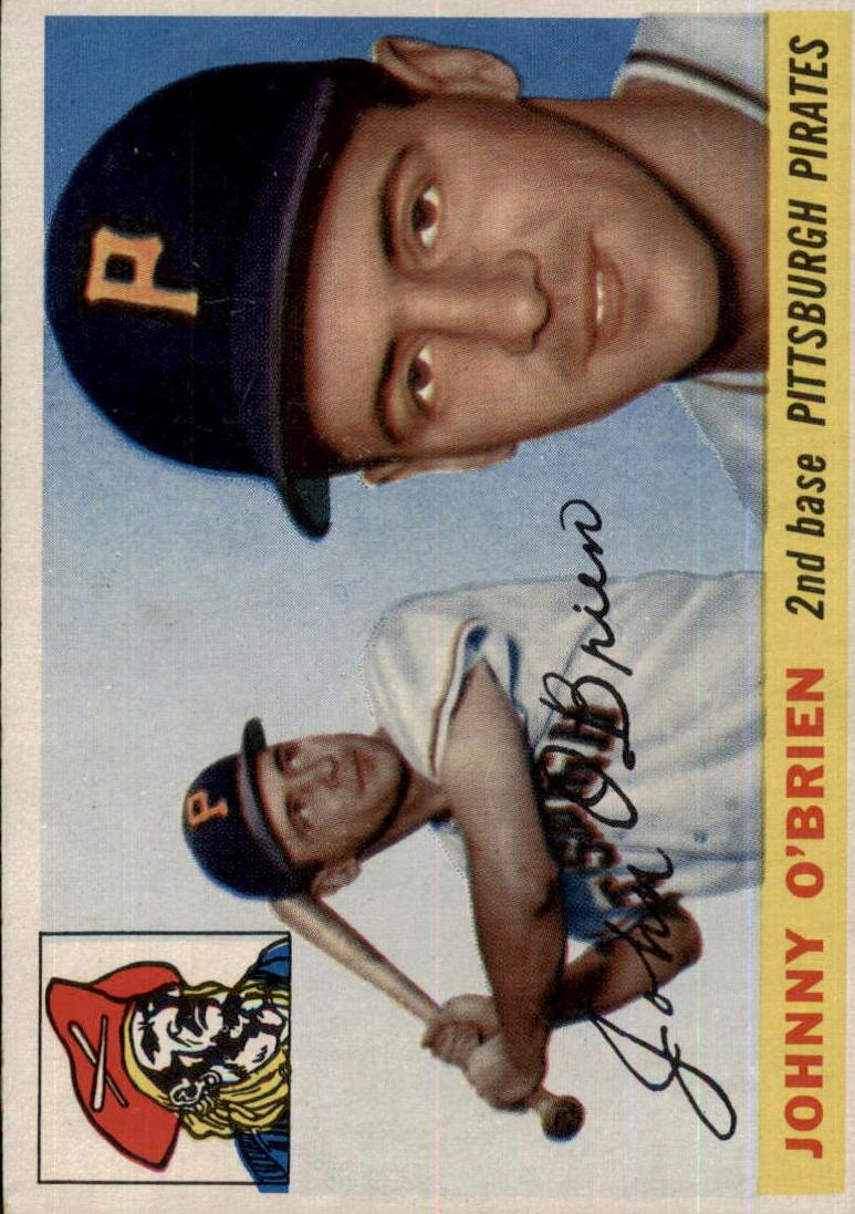 1955 Topps Baseball Johnny O'Brien #135